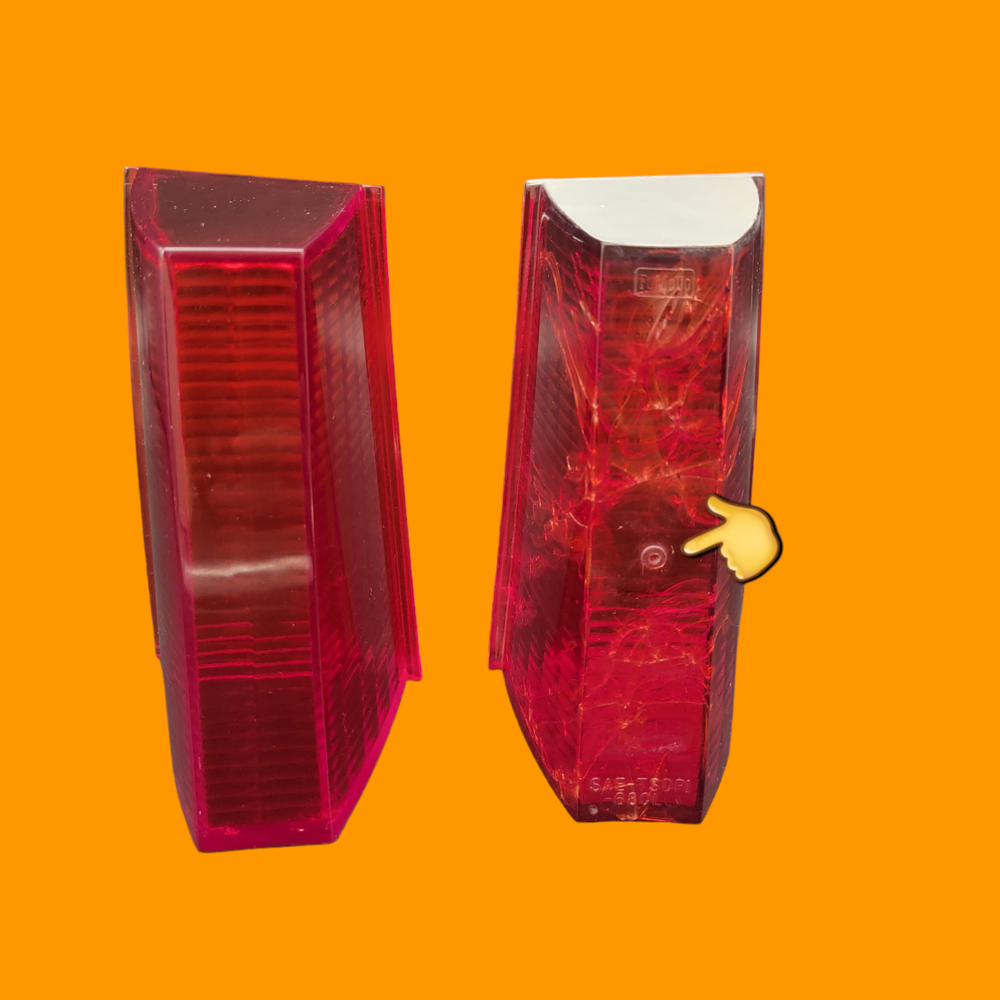 1968 Lincoln Continental Brake/Turn Singal Corner Light Lenses