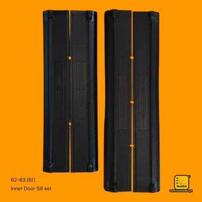 (Pre-Order) Inner Door Sill Plates for 1961–1963 Continental (Pre-Order)