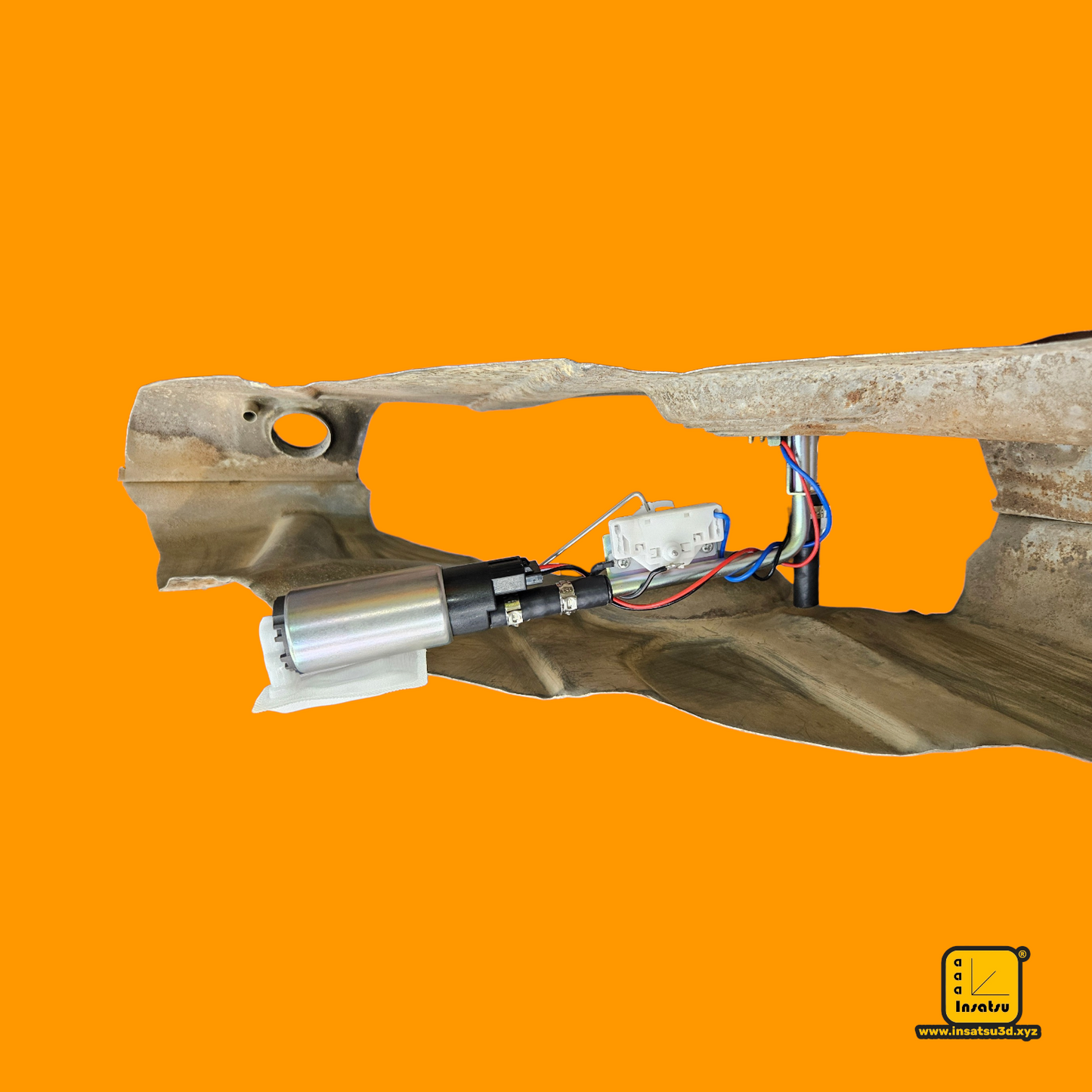 1961-1963 Continental Fuel Pump Cut Out view