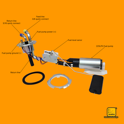 1961-1963 Continental Fuel Pump Details