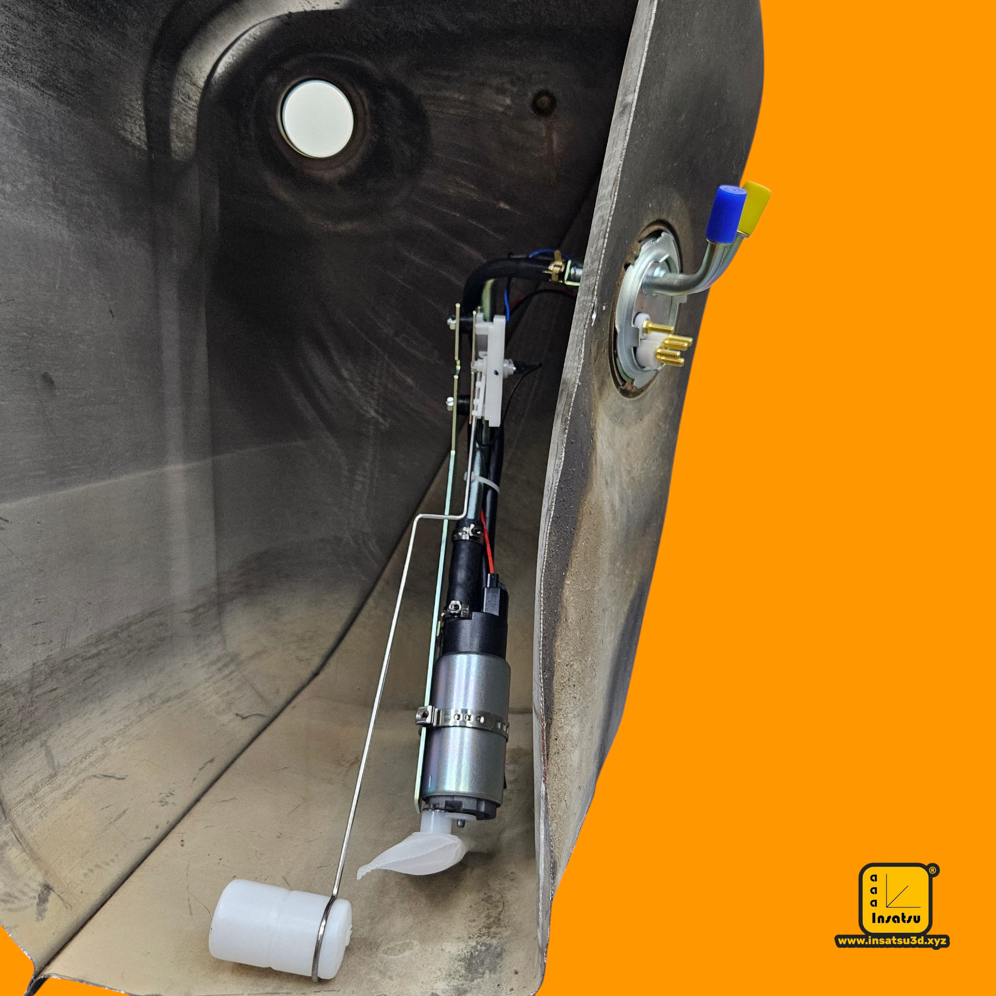 1964-1969 Continental Fuel Pump Cut Away View