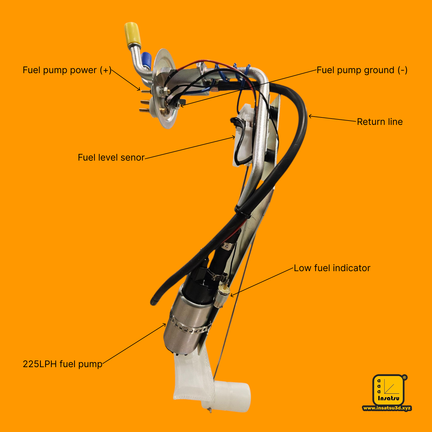 1964-1969 Continental Fuel Pump Details