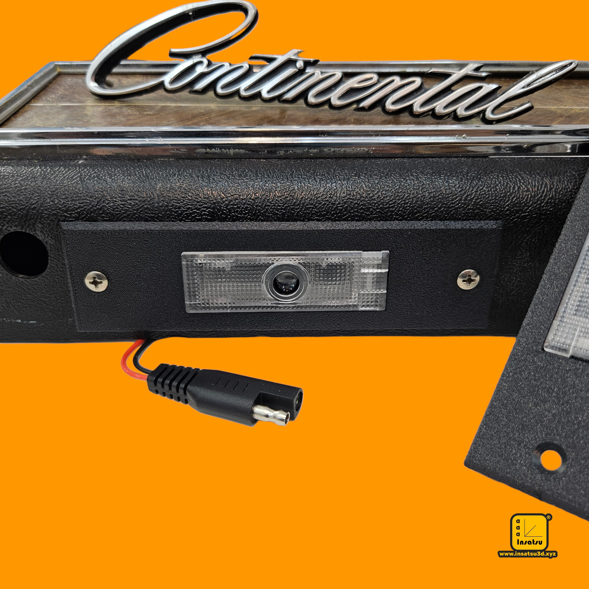 black polymer bezel with 67 black continental armrest