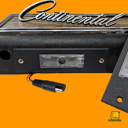 black polymer bezel with 67 black continental armrest