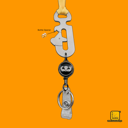 Snap Hook close up with bottle open feature 