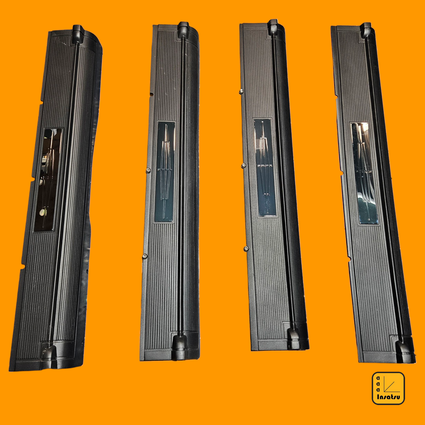 1964-1969 Lincoln Continental chrome inner door sill plates