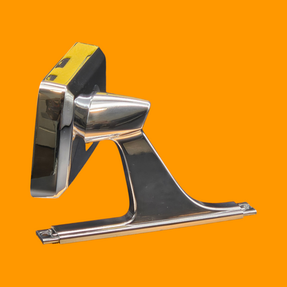 1966-1969 Lincoln Continental Passenger Mirror (complete assembly) in PVD Chrome finish