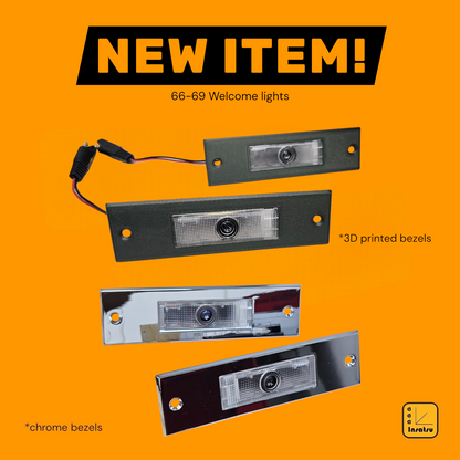 Signature Illuminated Entry System for 1966–1969 Lincoln Continental