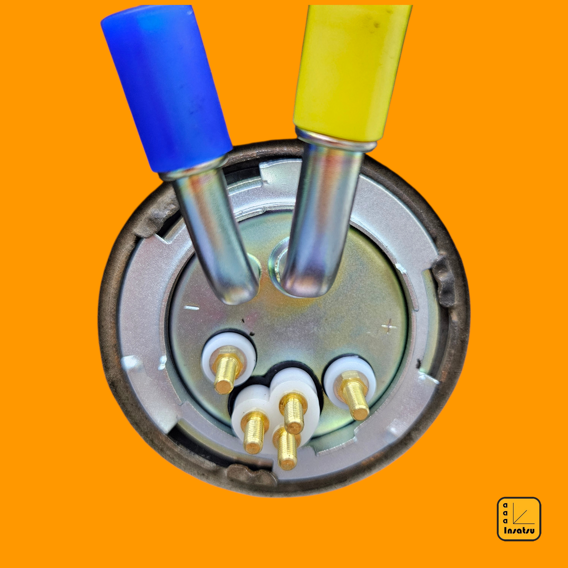 Modern high flow EFI pump installed in 1960s Lincoln Continental fuel tank