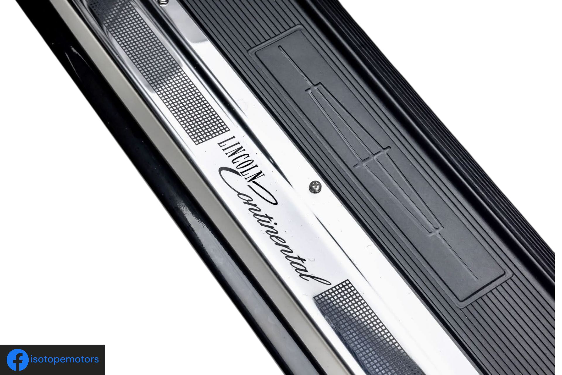 Interior door scuff protection plates for classic Lincoln Continental