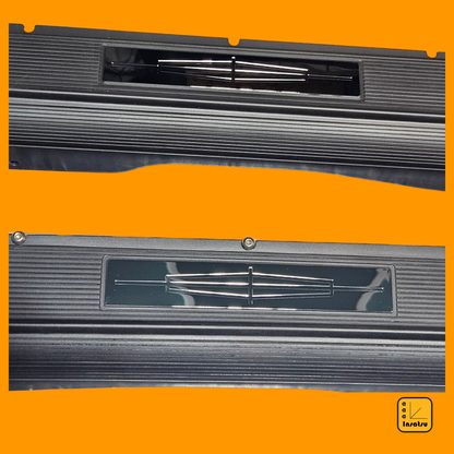 64-69 Lincoln Continental Inner Door Sill Plates Set (with or w/o chrome accents)