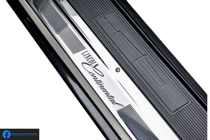 64-69 Lincoln Continental Inner Door Sill Plates Set (with or w/o chrome accents)