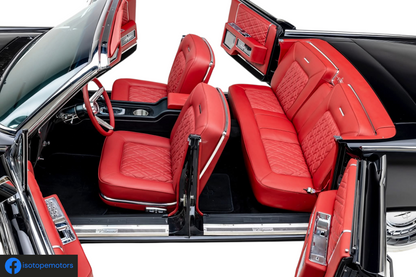 64-69 Lincoln Continental Inner Door Sill Plates Set (with or w/o chrome accents)