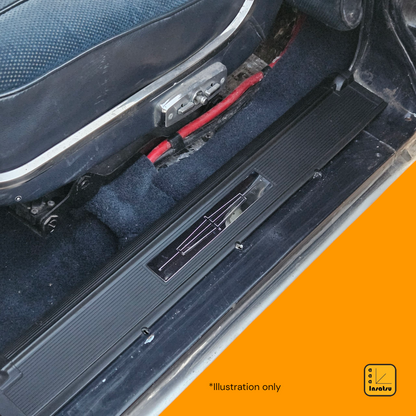 64-69 Lincoln Continental Inner Door Sill Plates Set (with or w/o chrome accents)